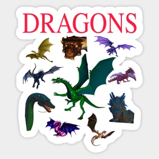 Dragons Sticker